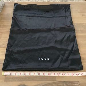 Ruve black dust bag